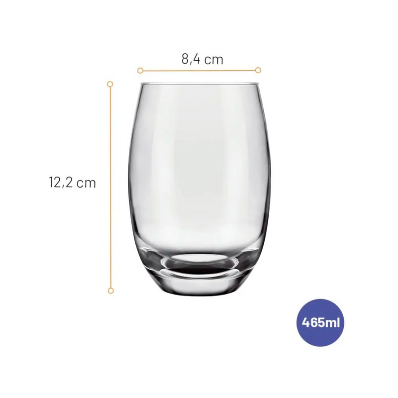 Kit com 15 Potes Herméticos de Vidro + 10 Copos de Vidro de Brinde